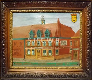 Maison communale de Comines avant 1914