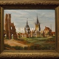 Ruines du château, beffroi et église
